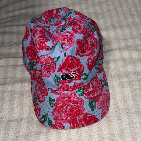 Vineyard Vines Kentucky Derby Rose Hat - Picture 1 of 4